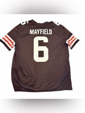 Nike Cleveland Browns Baker Mayfield NFL On-Field Jersey
